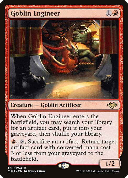 Goblin Engineer MH1-128 Rare Excellent Englisch