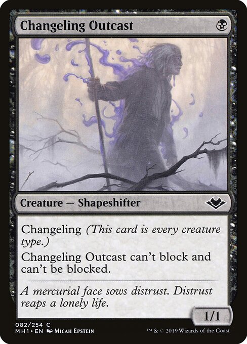 Changeling Outcast MH1-82 Common Near Mint Englisch