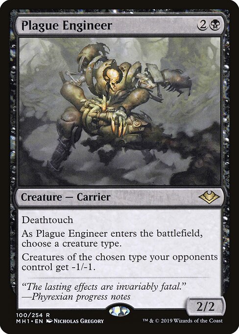 Plague Engineer MH1-100 Rare Excellent Englisch