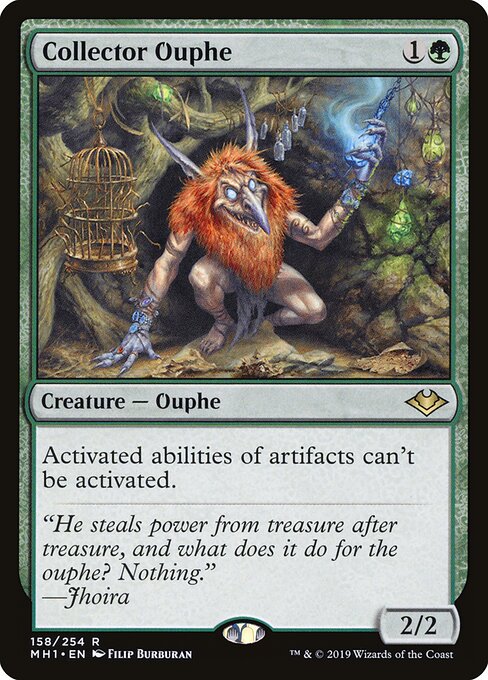 Collector Ouphe MH1-158 Rare Excellent Englisch
