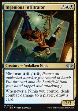 Geniale Infiltratorin MH1-204 Uncommon Excellent Deutsch