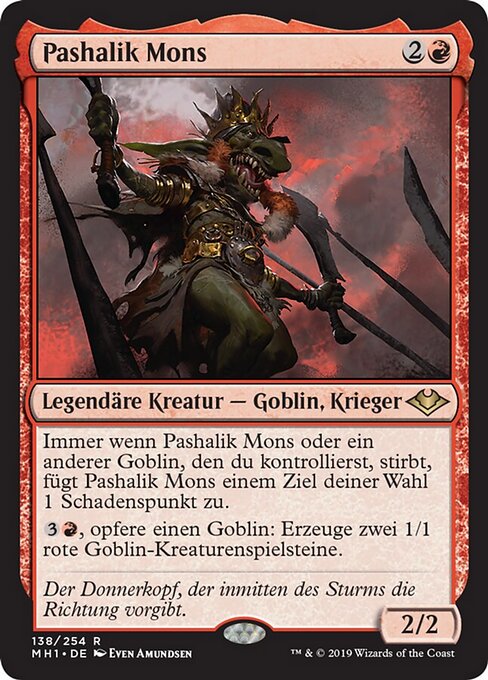 Pashalik Mons MH1-138 Rare Excellent Deutsch