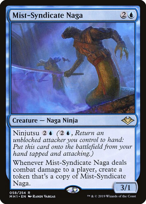 Nebelsyndikat-Naga MH1-58 Rare Light Played Englisch