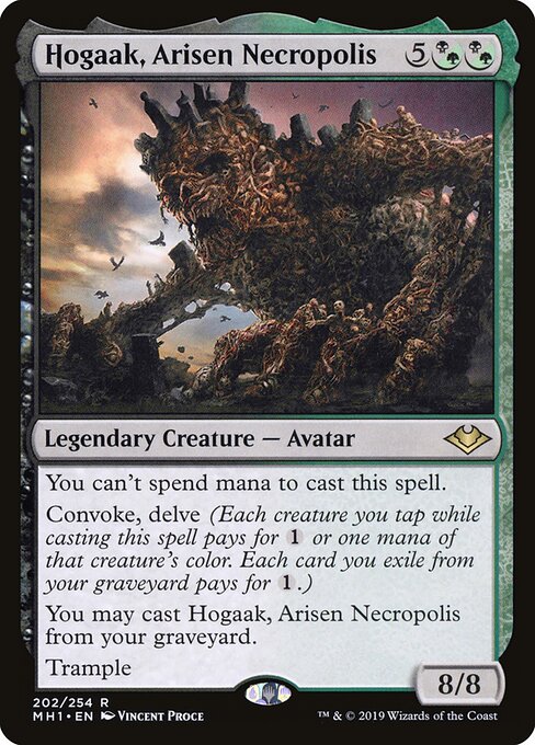 Hogaak, Arisen Necropolis MH1-202 Rare Near Mint Englisch