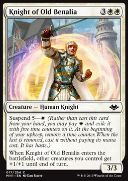 Ritter von Alt-Benalia MH1-17 Common Excellent Englisch Foil