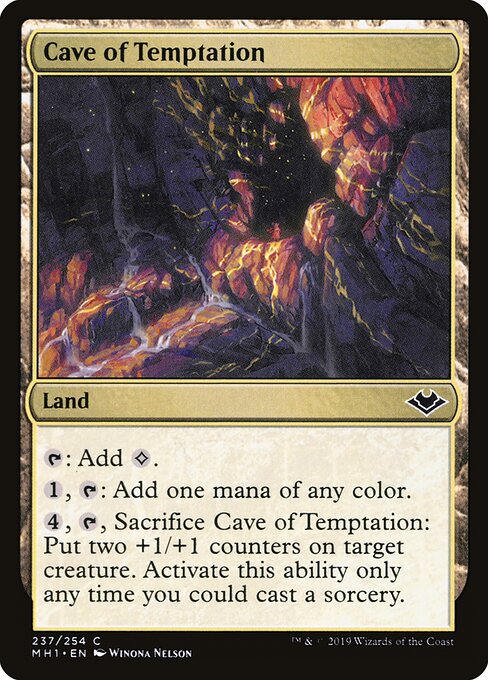 Cave of Temptation MH1-237 Common Near Mint Englisch