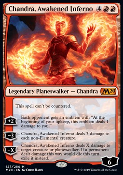 Chandra, Awakened Inferno M20-127 Mythic Poor Englisch