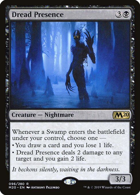 Dread Presence M20-96 Rare Good Englisch