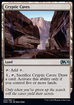 Cryptic Caves M20-244 Uncommon Excellent Englisch
