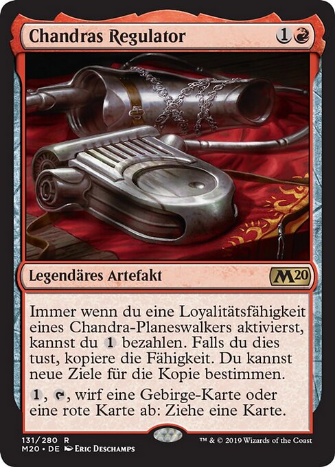 Chandras Regulator M20-131 Rare Excellent Deutsch
