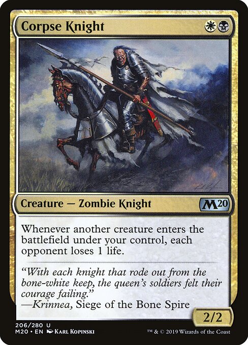 Corpse Knight M20-206 Uncommon Excellent Englisch