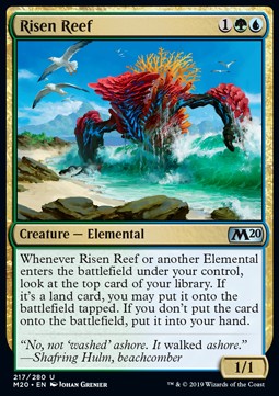 Risen Reef M20-217 Uncommon Near Mint Englisch