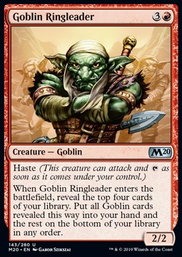 Goblin-Rädelsführer M20-143 Uncommon Excellent Deutsch
