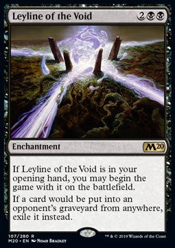 Leyline of the Void M20-107 Rare Excellent Englisch