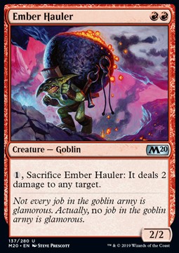 Glutschlepper M20-137 Uncommon Excellent Englisch Foil