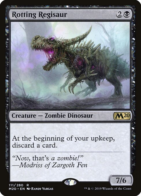 Rotting Regisaur M20-111 Rare Excellent Englisch