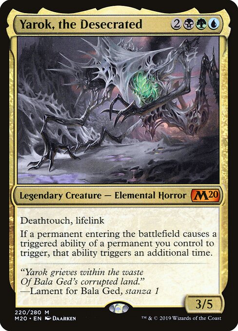 Yarok, the Desecrated M20-220 Mythic Excellent Englisch