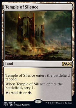 Temple of Silence M20-256 Rare Excellent Englisch