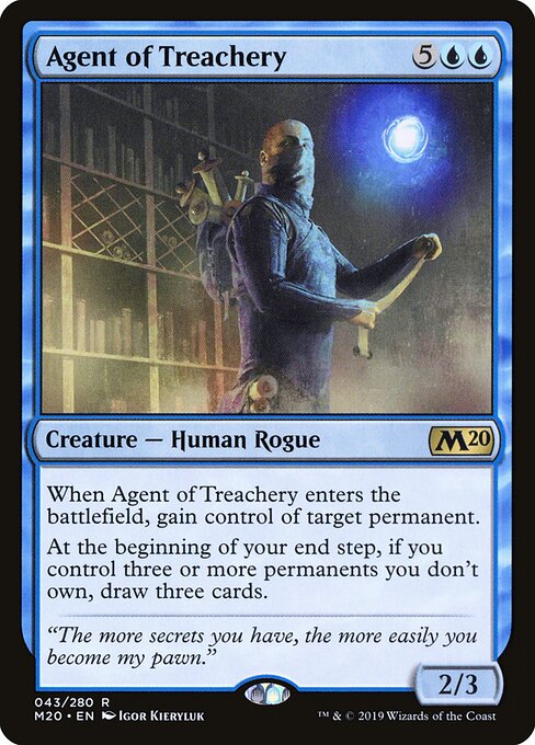 Agent of Treachery M20-43 Rare Near Mint Englisch