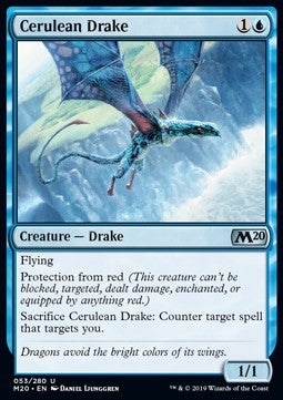 Cerulean Drake M20-53 Uncommon Excellent Englisch