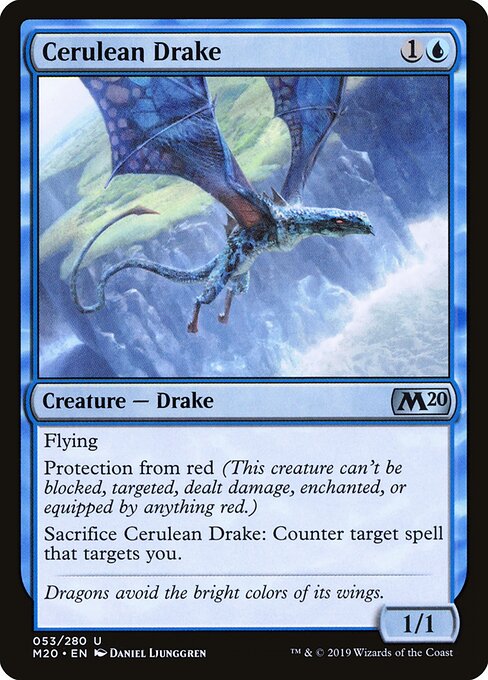 Cerulean Drake M20-53 Uncommon Excellent Englisch