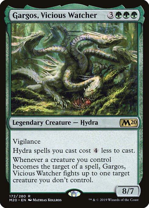 Gargos, Vicious Watcher M20-172 Rare Good Englisch