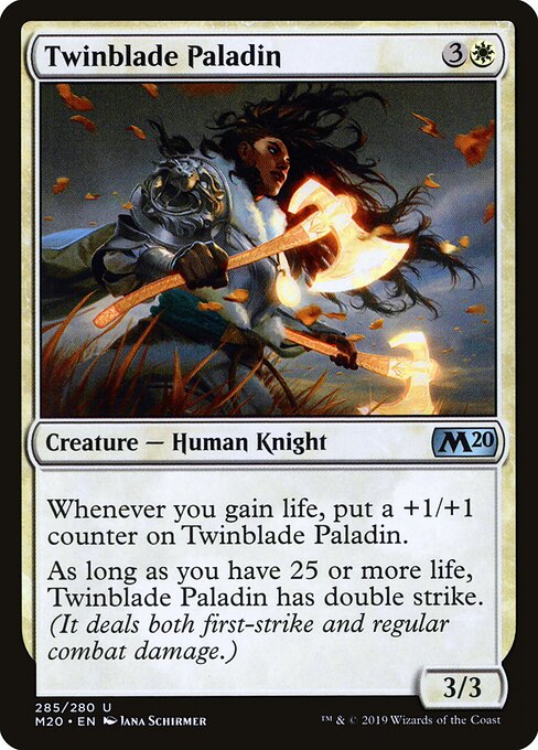 Twinblade Paladin XM20-285 Uncommon Good Englisch