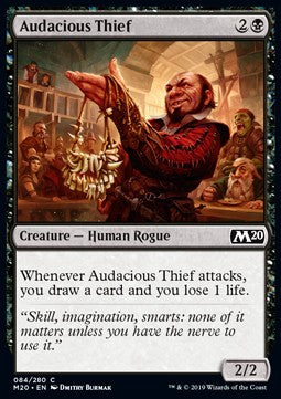 Audacious Thief M20-84 Common Excellent Englisch Foil