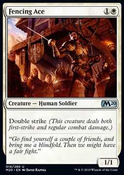 Spitzenfechter M20-16 Uncommon Excellent Englisch Foil