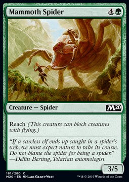 Mammutspinne M20-181 Common Excellent Deutsch Foil