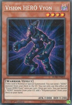 Visions-HELD Vyon BLHR-059 Secret Rare Excellent Deutsch 1. Auflage