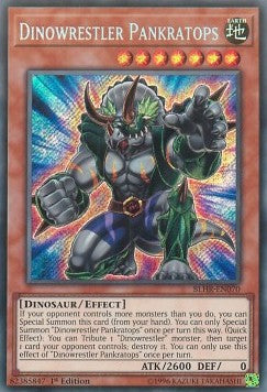 Dinowrestler Pankratops BLHR-070 Secret Rare Excellent Deutsch 1. Auflage