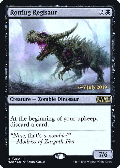 Verwesender Regisaurus (V.2) XM20-111 Rare Played Deutsch Foil