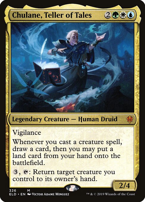 Chulane, Teller of Tales XELD-326 Mythic Good Englisch Foil