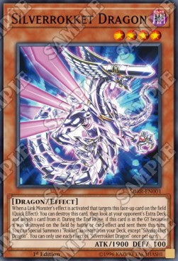 Silberrakketen-Drache SDRR-001 Super Rare Excellent Deutsch 1. Auflage