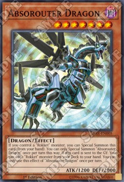 Absorouter-Drache SDRR-005 Super Rare Excellent Deutsch 1. Auflage
