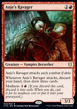 Anje's Ravager C19-22 Rare Near Mint Englisch