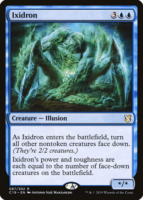 Ixidron C19-87 Rare Near Mint Englisch