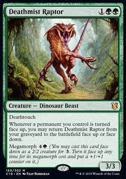 Deathmist Raptor C19-160 Mythic Near Mint Englisch