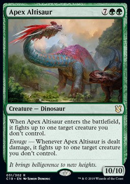 Apex Altisaur C19-31 Rare Excellent Englisch