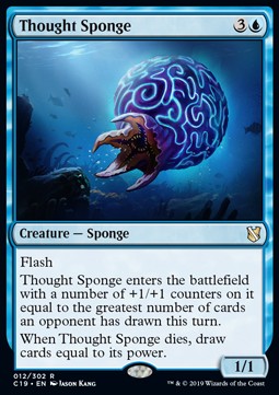 Thought Sponge C19-12 Rare Near Mint Englisch