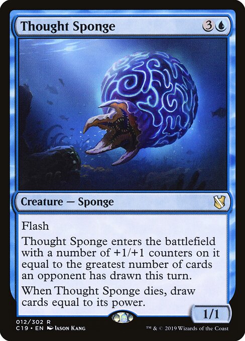 Thought Sponge C19-12 Rare Near Mint Englisch