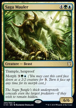 Sagu Mauler C19-200 Rare Excellent Englisch