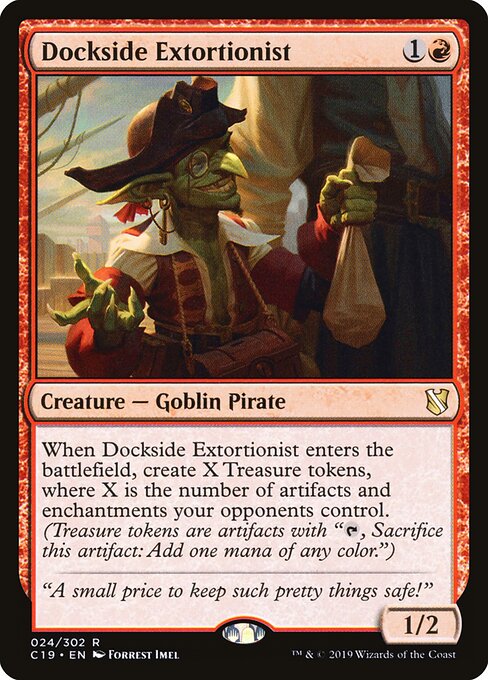 Dockside Extortionist C19-24 Rare Excellent Englisch