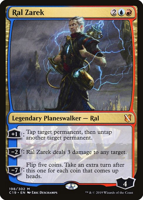 Ral Zarek C19-198 Mythic Excellent Englisch