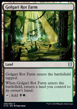 Golgari Rot Farm C19-248 Uncommon Near Mint Englisch