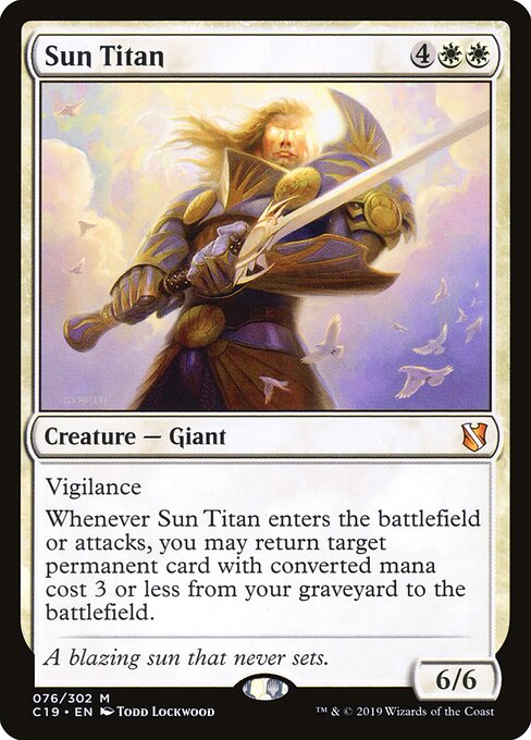 Sun Titan C19-76 Mythic Near Mint Englisch