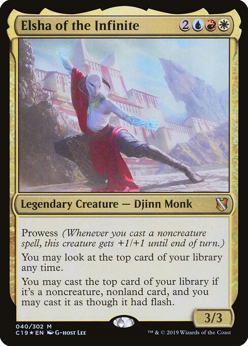 Elsha of the Infinite C19-40 Mythic Excellent Englisch