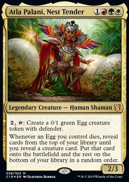 Atla Palani, Behüterin der Nester C19-38 Mythic Good Englisch Foil