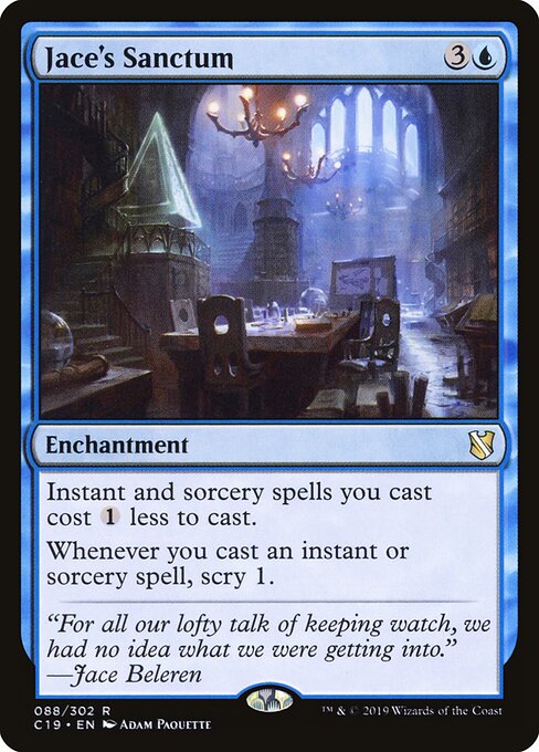 Jace's Sanctum C19-88 Rare Excellent Englisch